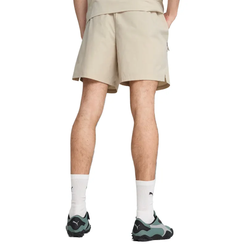 PUMA PUMATECHRELAXED Casual Shorts Men's Beige-3