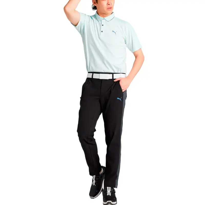 PUMA PF Tech Line Polo Shirt Men's Blue-4