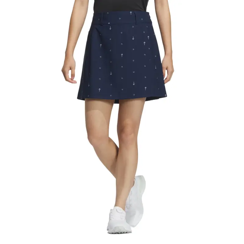 Adidas Casual Short Skirts Women's Collegiate Marine Blue-1
