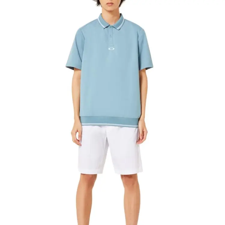 Oakley Polo Shirt Men's Ice Blue-3