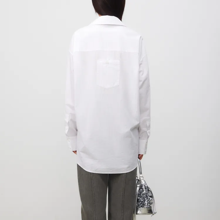 Lost In Echo Shirt Women's Pearl White-4