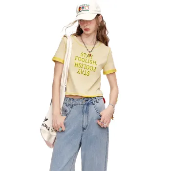 ELF SACK T Shirt Women's Fresh Yellow