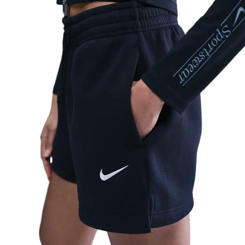 Nike Sportswear Phoenix Fleece Casual Shorts Women's Black-1