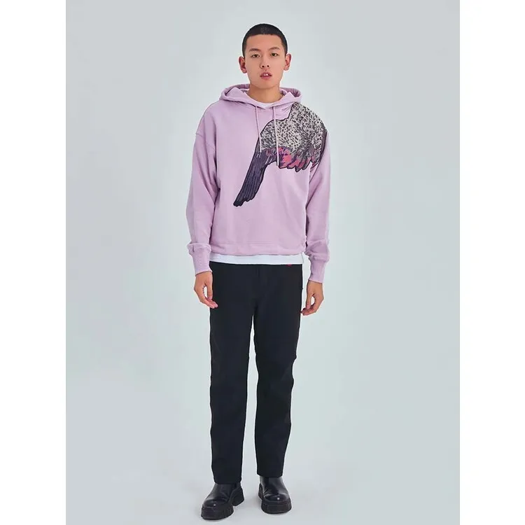JI CHENG Sweatshirt Unisex Lilac-7