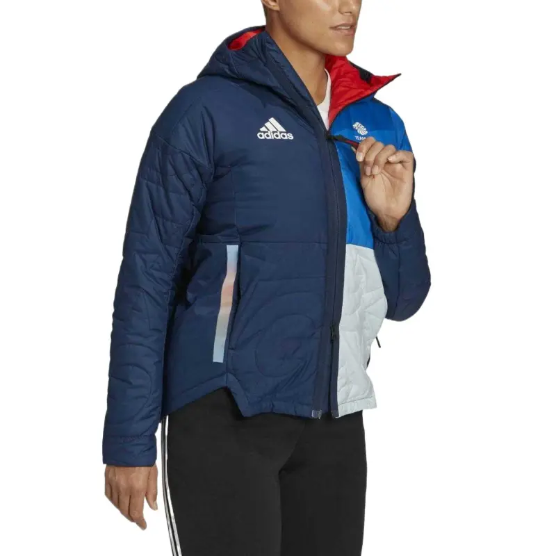 Adidas Myshelter Primaloft Padded Jacket Women's Blue-1