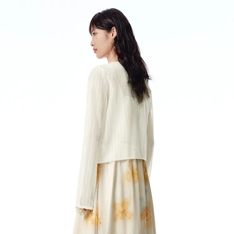 PEACEBIRD Knitwear Women's Yellow-4