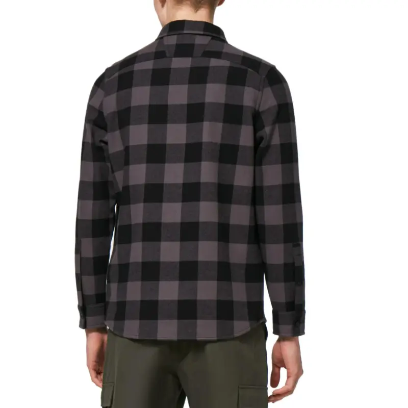 Oakley Bear Cozy Flannel Shirt Men's Black-3