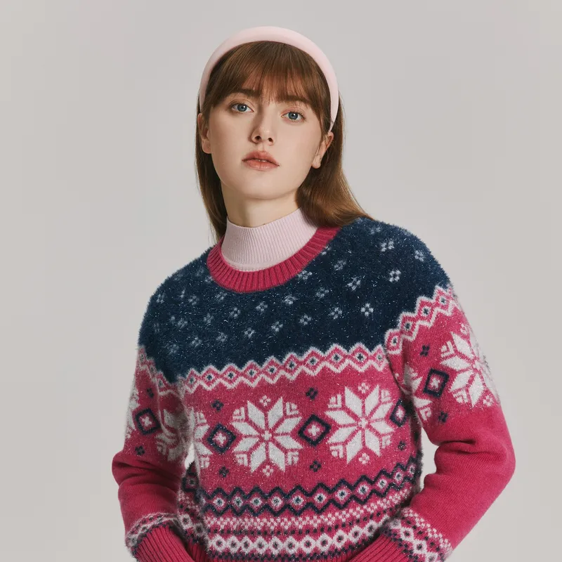E.land Sweaters Women's Pink Pink25-2