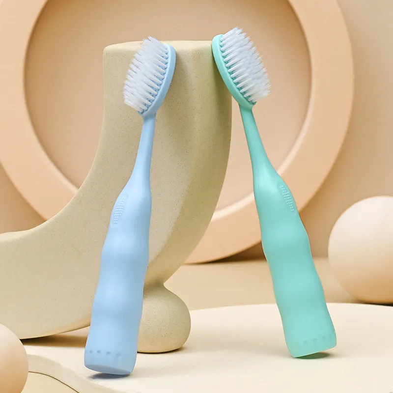 Love Of Wormwood Huge Adults Wide Tip Soft Bristles Toothbrushes Cleaning Gum Protection 2 Pcs Pack-3