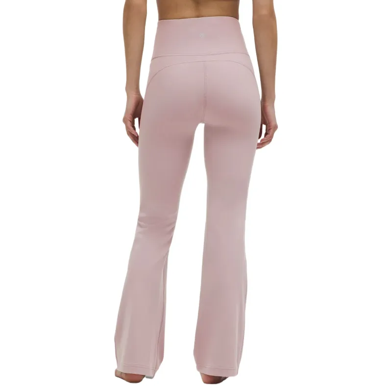 Lululemon Groove NuluHigh Rise Yoga Pants Women's Dusty Pink-1