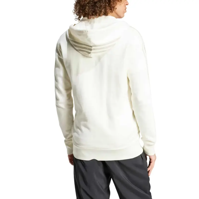 Adidas Essentials French Terry 3 Stripes Full Zip Hoodie-2