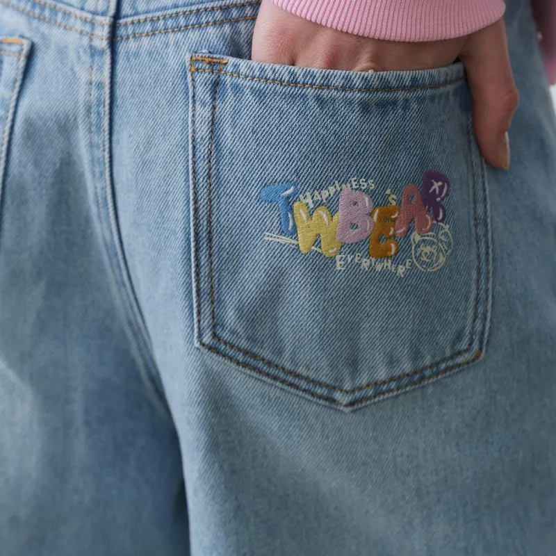 Teenie Weenie Jeans Women's Light Blue-5