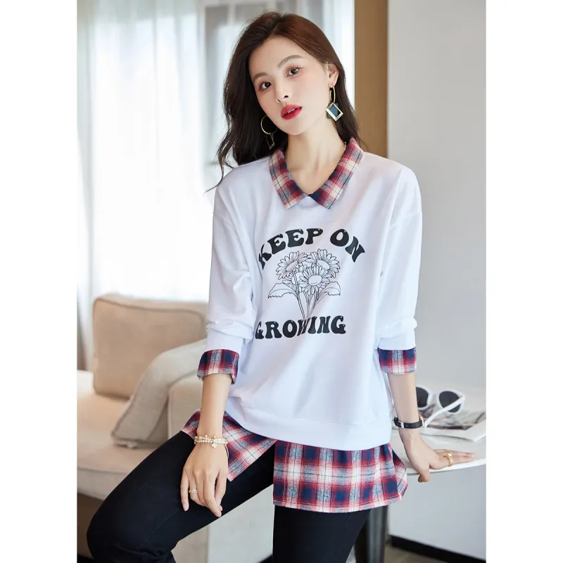 Like The Age Of Water Sweatshirt Women's White-5