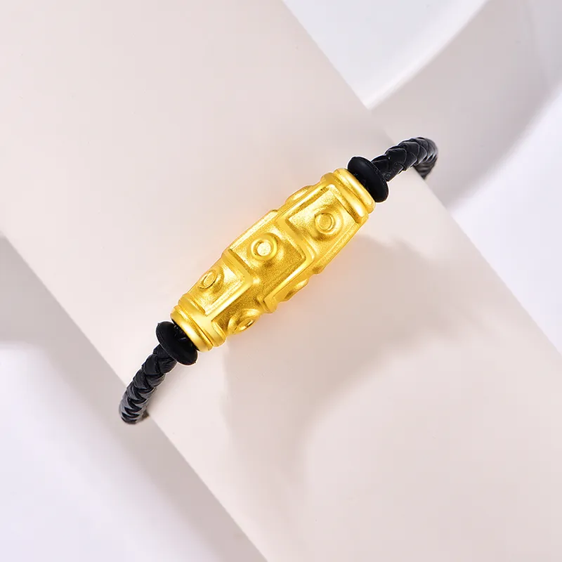 YASHENGZHUBAO Gold Bracelet Men-5
