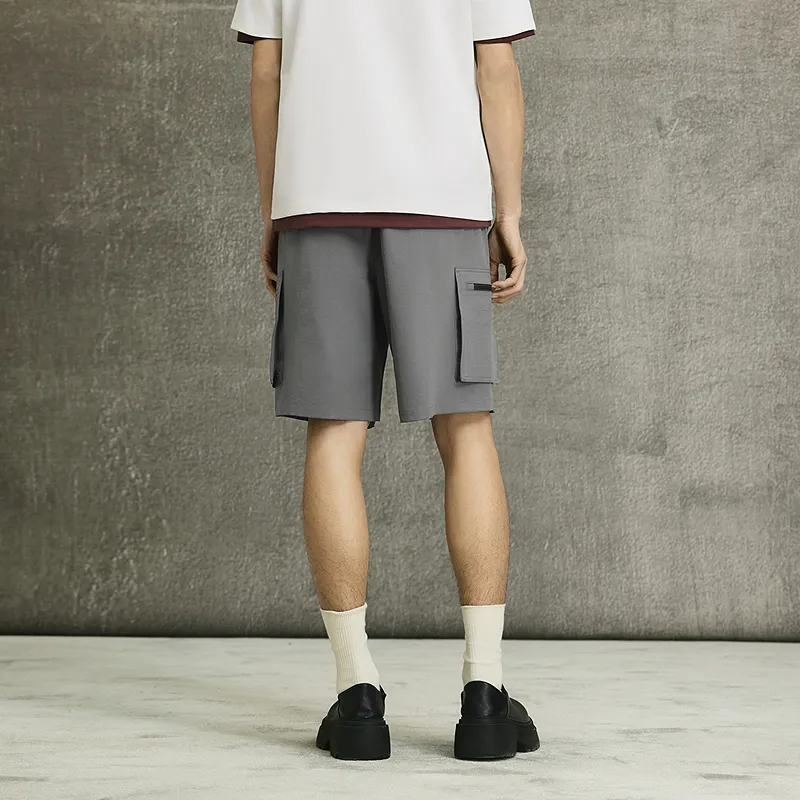 GXG Casual Shorts Men's Gray Green-4