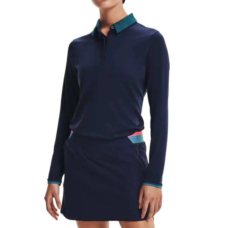 Under Armour Zinger Polo Shirt Women's Blue-2