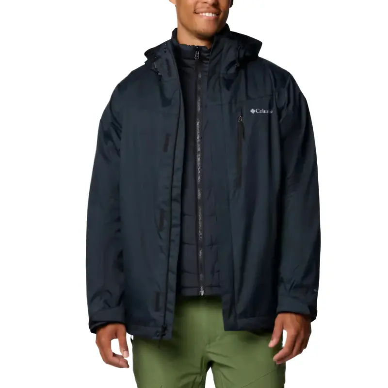 Columbia Omni-Heat Whirlibird V Omni-Tech Thermarator Jackets Coats Men's Black-3