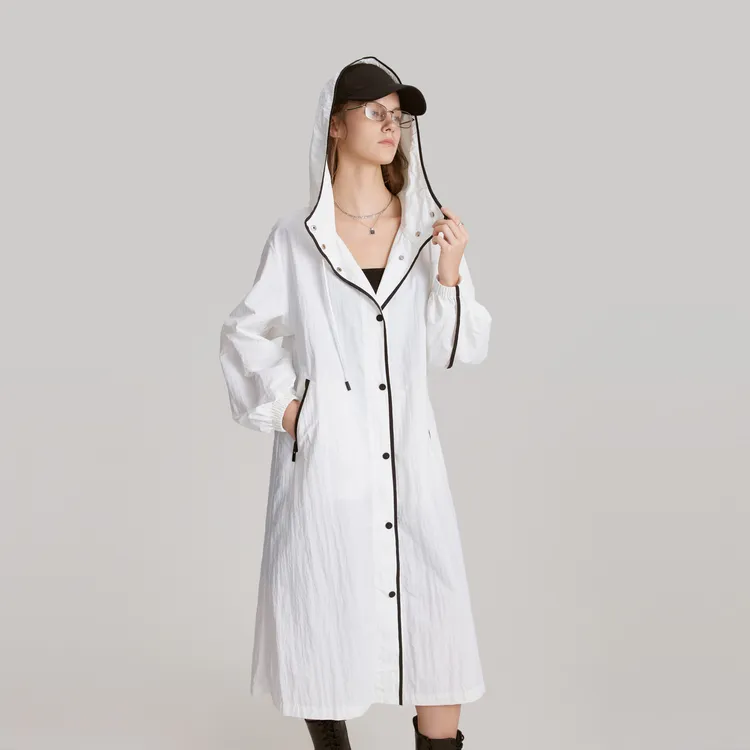 ELLE UV Protection Sun Protection Clothing Women's White-2