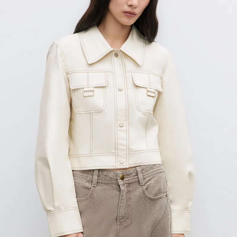 ONLY Trench Coat Women's Ancient White-5