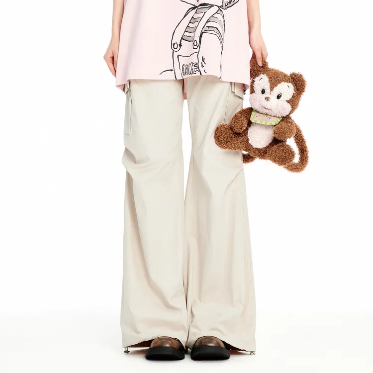 LEDIN Cargo Pants Women's Khaki-2
