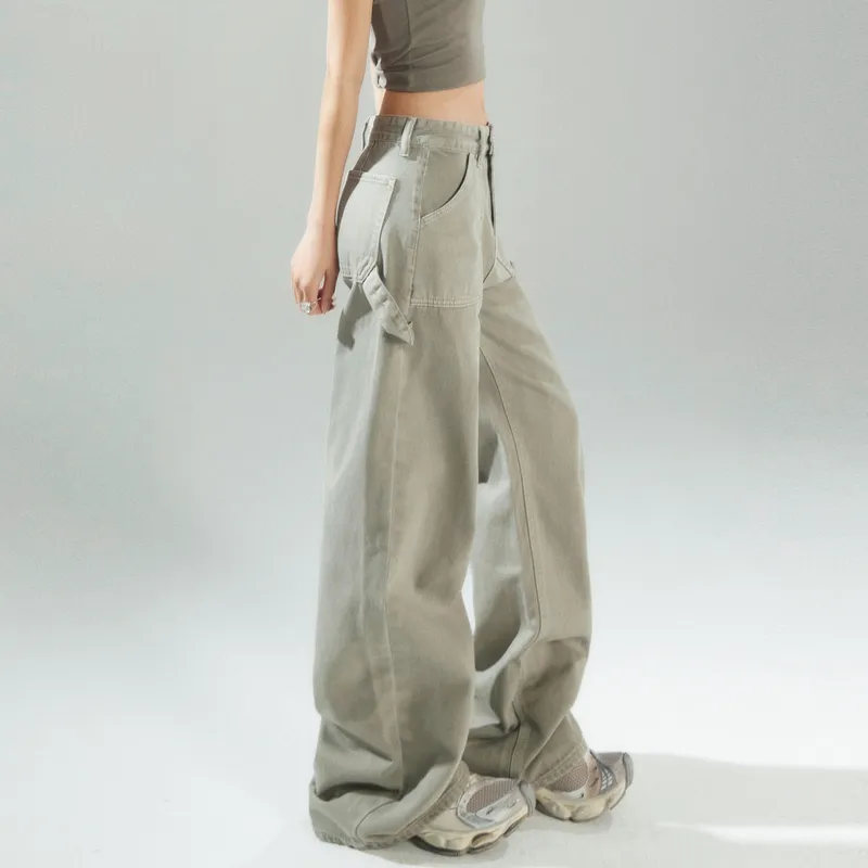 ZAVK Jeans Women's Kelp Green Pants-5
