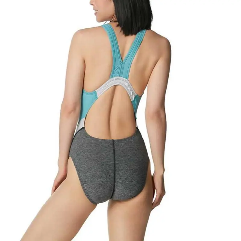 Speedo Heather Quantum Fusion Splice One piece Swimsuit Women's-10