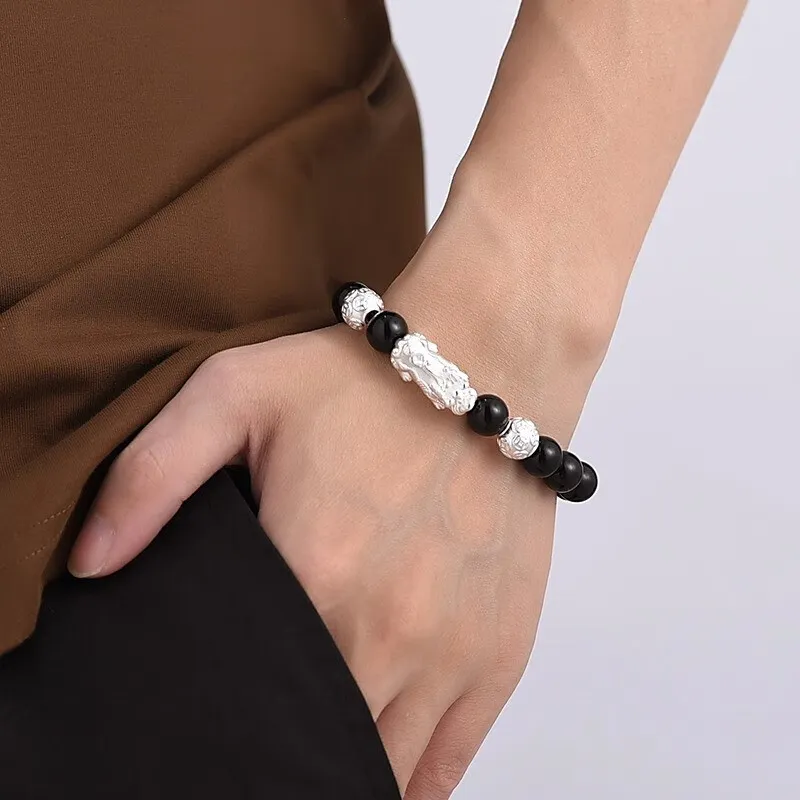 YASHENGZHUBAO Agate Bracelets Unisex-2