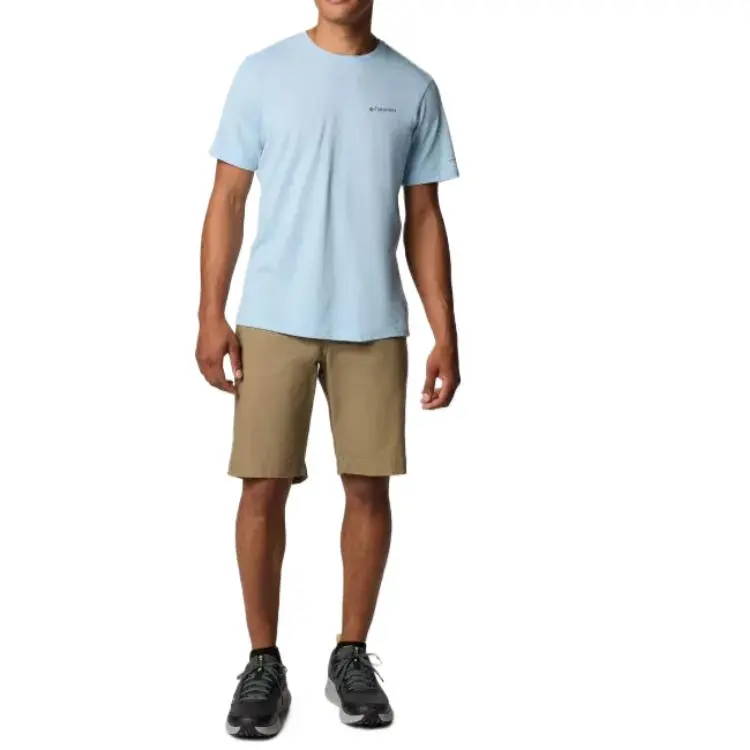 Columbia Thistletown Hills T-Shirt Men's Ripple Blue Mix-3