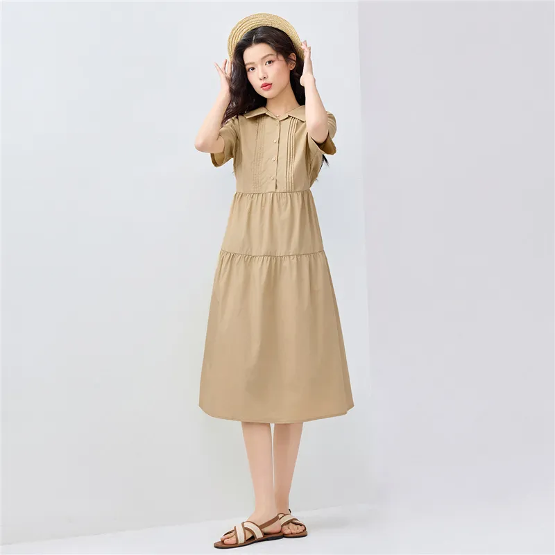 UNIQLO Short Sleeved Dress Women's-13