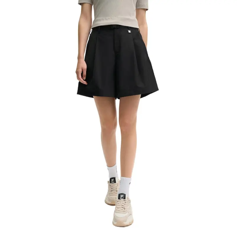 FILA MILANO Collection Casual Shorts Women's Jet Black-2