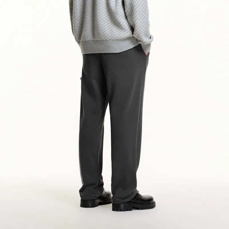 JACK JONES· Casual Pants Men's Wrought iron Gray-3