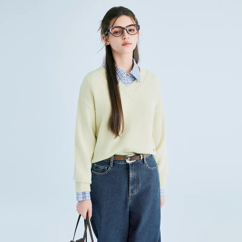 LEDIN Knitwear Women's Matte Mint Green-4