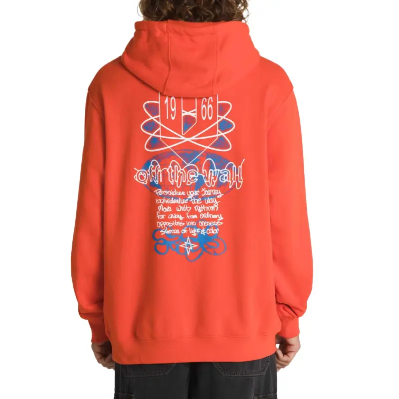 Vans Sweatshirts Men Orange-2