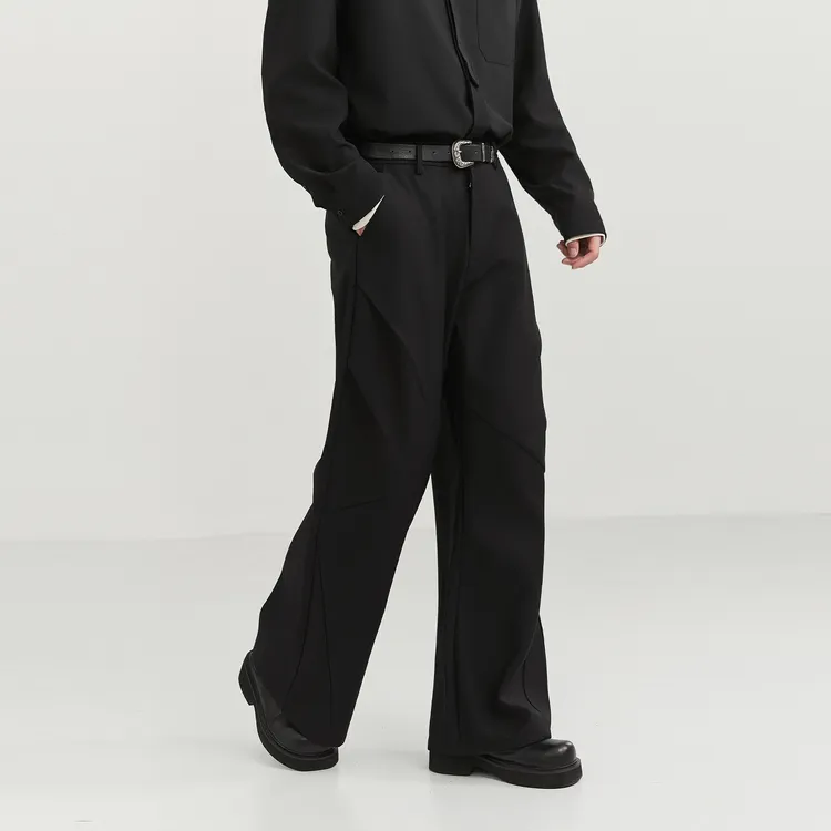 EARL JOEL Casual Pants Men's Pitch Black-3