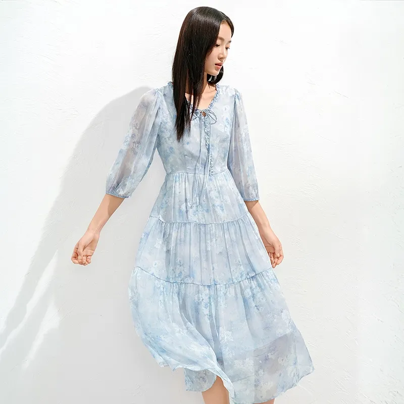 JZ. ANNAKRO Long Sleeved Dress Women's-5