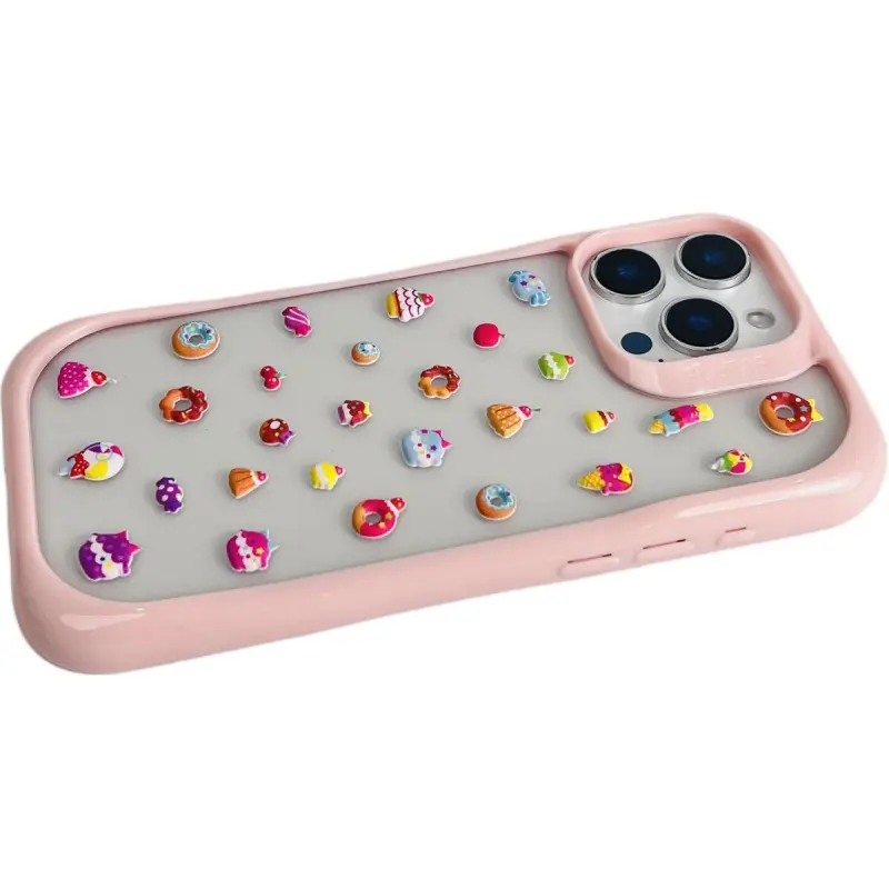 Sopi TPU Material Penguin Kitten DIY Sticker Phone Cases Compatible With IPhone 16/15 Pro Max/Apple 13/14 Pro/Max-15