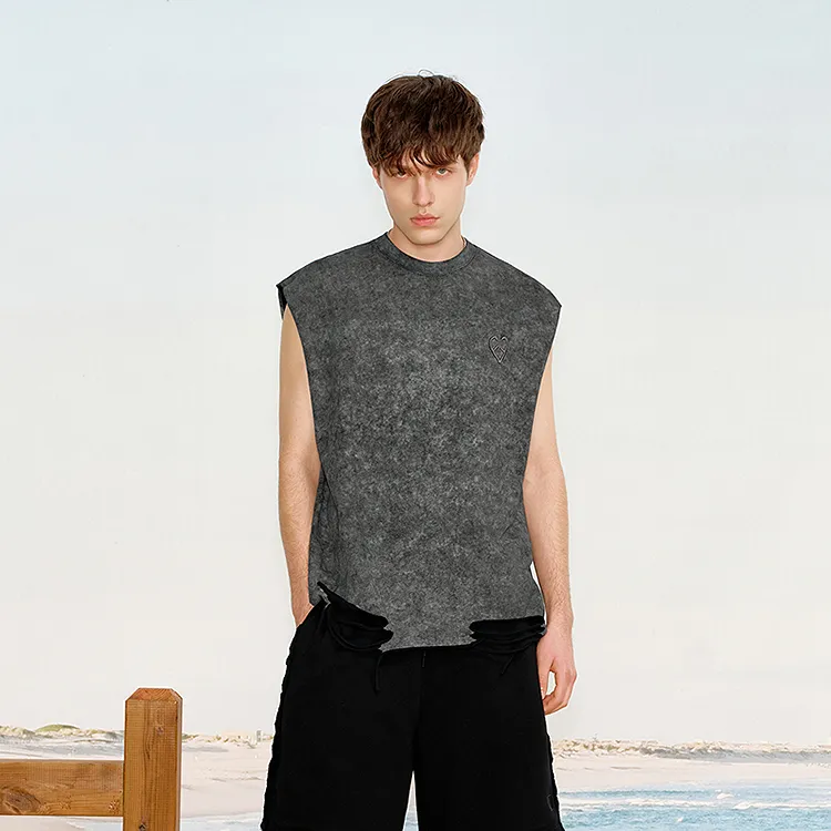 INXX Tank Tops Unisex Dark Gray-2