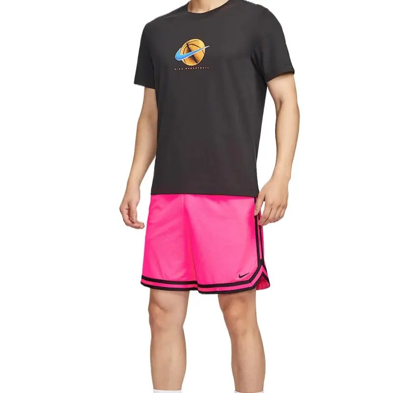Nike DNA DRI FIT Basketball Shorts Men's Transparent Pink-1
