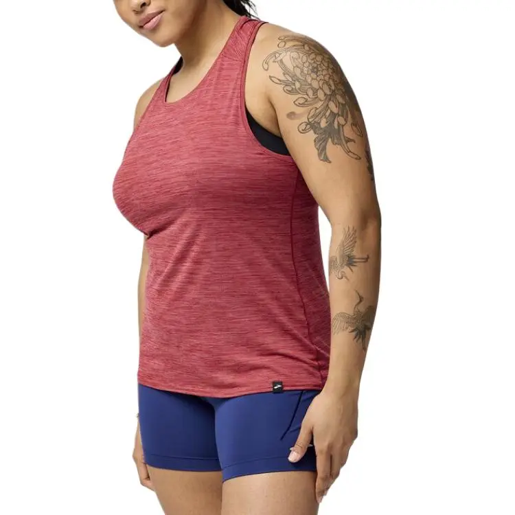 Brooks Sport Vests Women's Mud Red-3