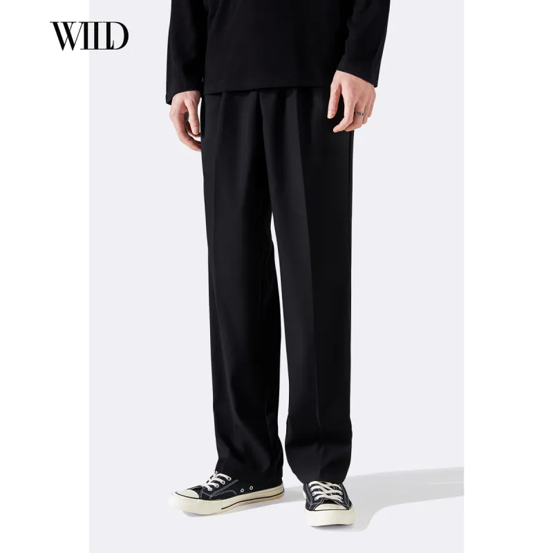 WILD LEADER Suit Trousers Men Black[W0138330]-1