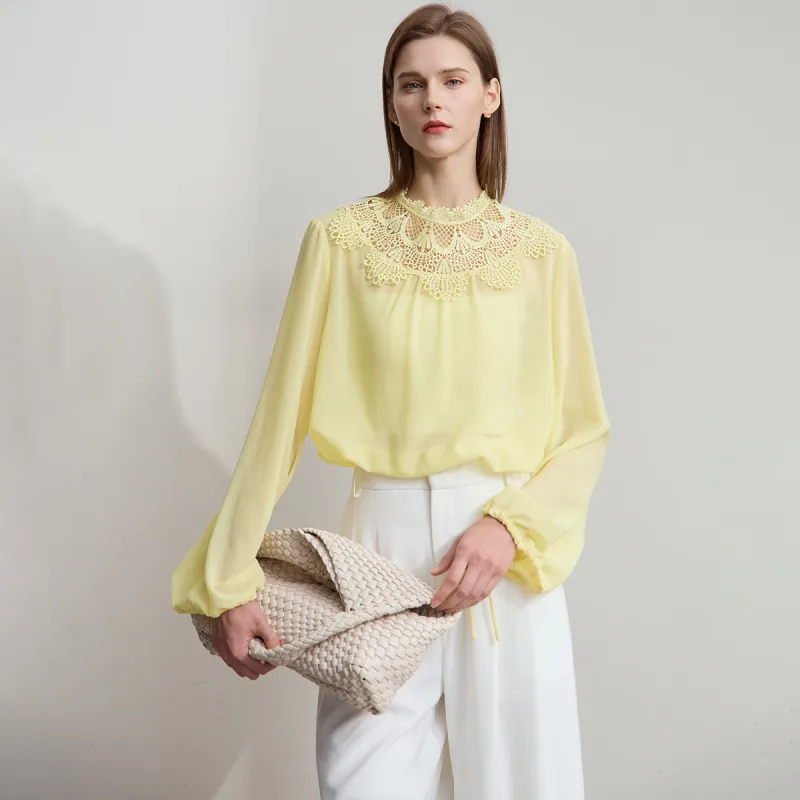 AMII Chiffon Shirts Women's-3