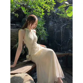 XIANSINIAO Sleeveless Dress Women's