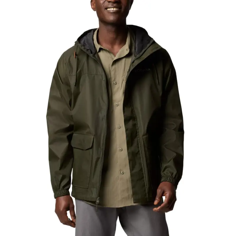 Columbia Drizz Jacket Men's Dark Olive Green-3