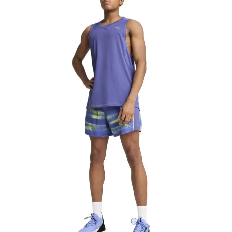 PUMA RUN VELOCITY Tank Top Men's Blue-4