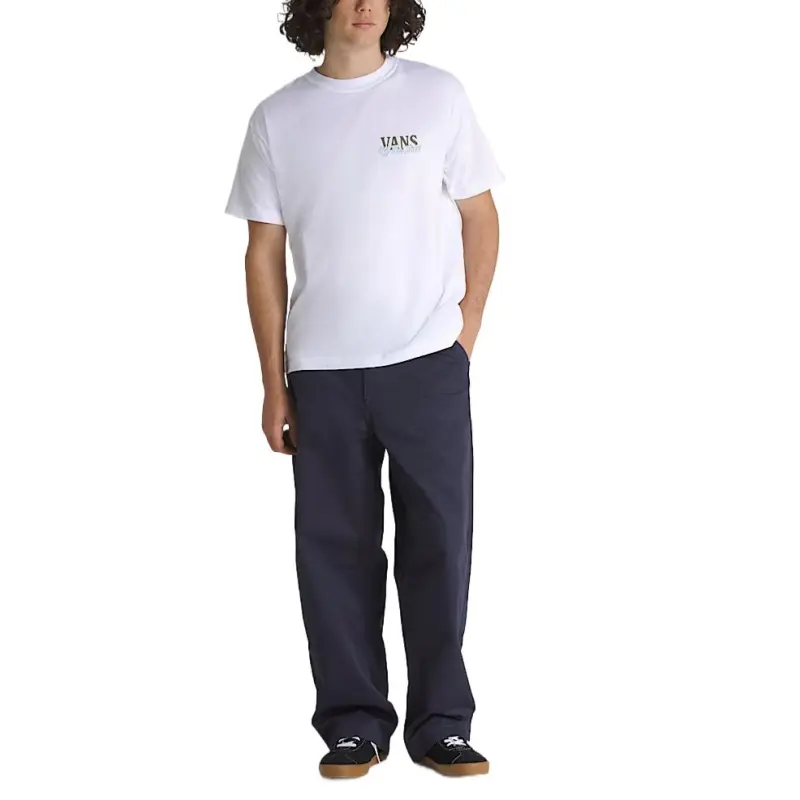Vans Laid Back T Shirt Men's White-3