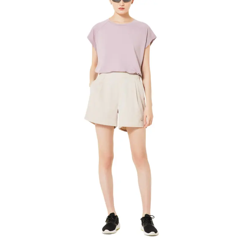 Oakley Raglan Sleeve T Shirt Women's Purple Sand-4