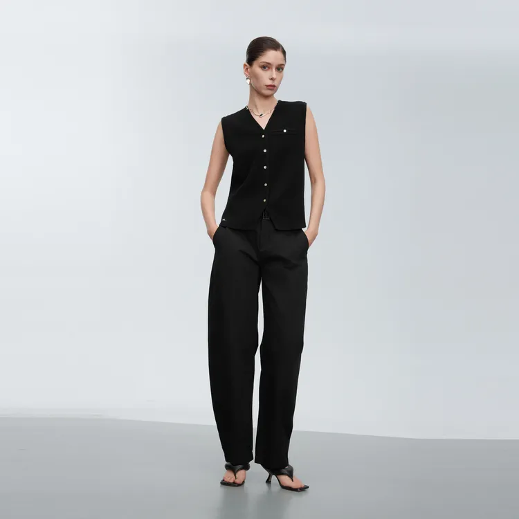 ELLE Sweaters Women's Black-3