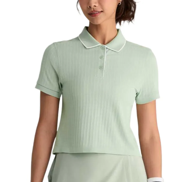 Wilson Tennis Top Women's Water Gray Green-2