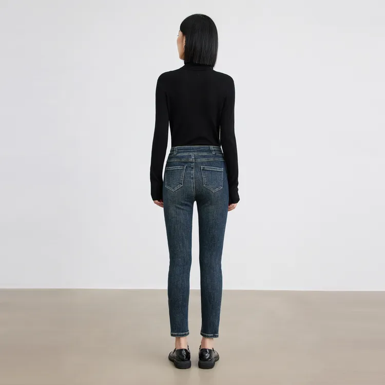 SHUIYUNJIAN Jeans Women's Blue-3