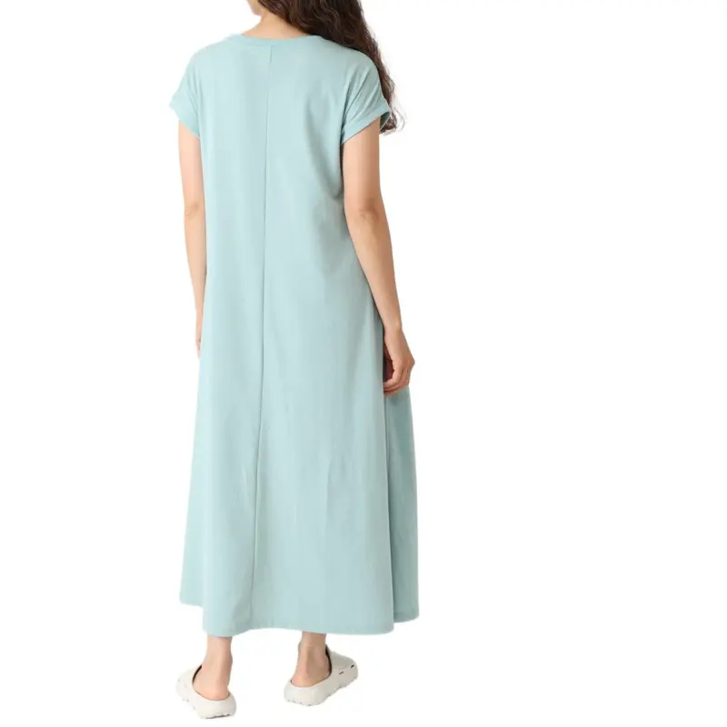 Columbia Tree Swallow Omni Freeze Zero Short Sleeved Dress Women's Light Green-3